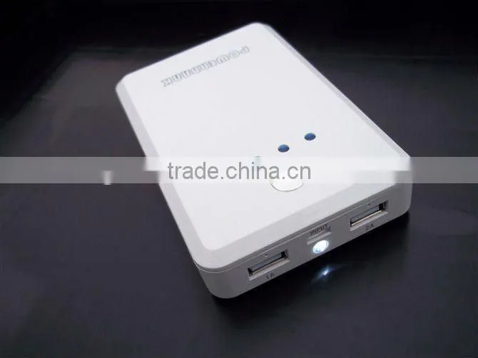 9300mAh big capacity power bank induction charged battery pack powerful external backup power supply for ipad