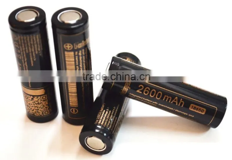 800mAh 1200mAh 1500mAh 1800mAh 2600mAh 2800mah 3.7v rechargeable 18650 lithium Battery