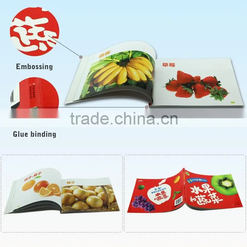 High Quality Custom Colorful Children Cardboard Book Printing