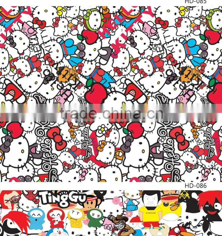 HD-083 Air Bubble Free High Definition Car Body Wrapping Film Design Bomb Sticker