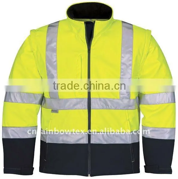 soft shell jacket EN471 for men