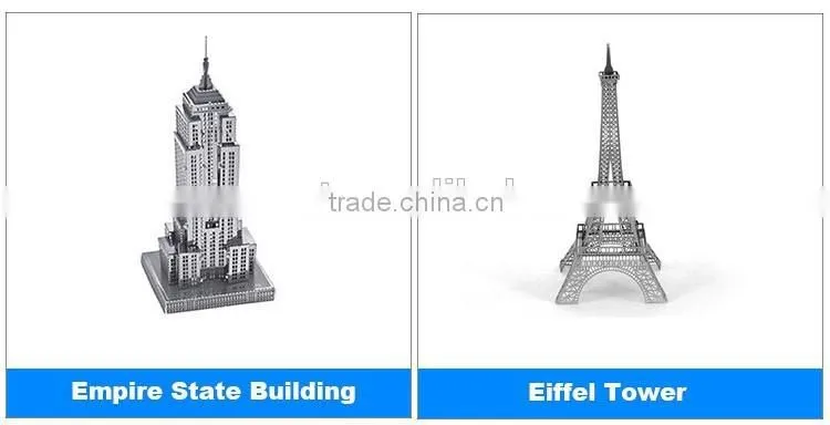 metallic Triumphal arch model 3D mini puzzle for kids and adult