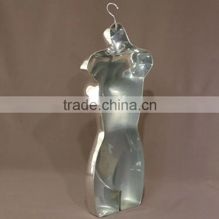 Halfing plastic display mode,hanging mannequin