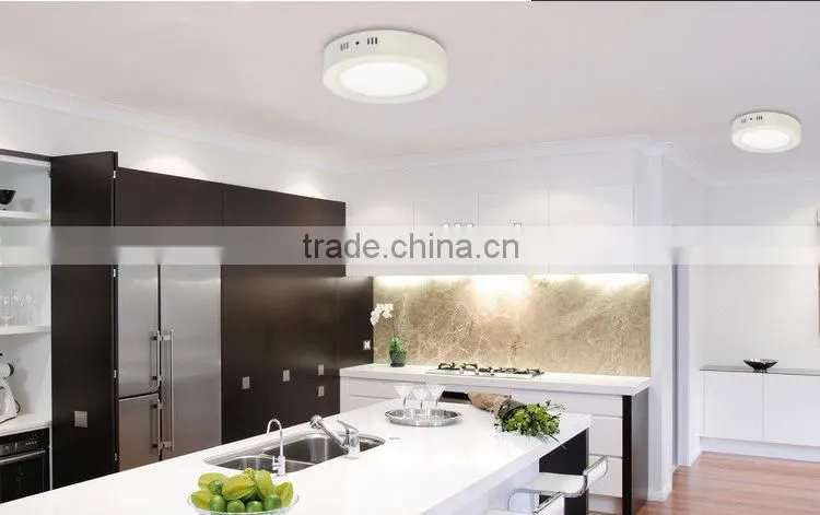 6W Round Easy Installation Surface Mount LED Panel Light Ceiling Light LED CE RoHS approved