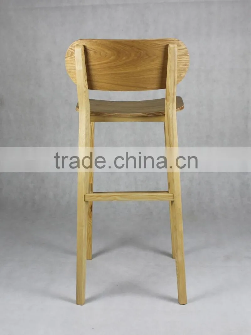 Wooden bar chair