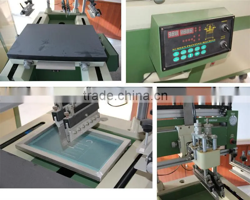 (LC-500PH)Table-moving Plane Screen Printing Machine