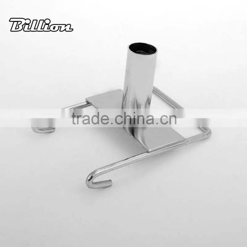 Metal Chrome Square Tube Display Support Slotted Aluminum Tube