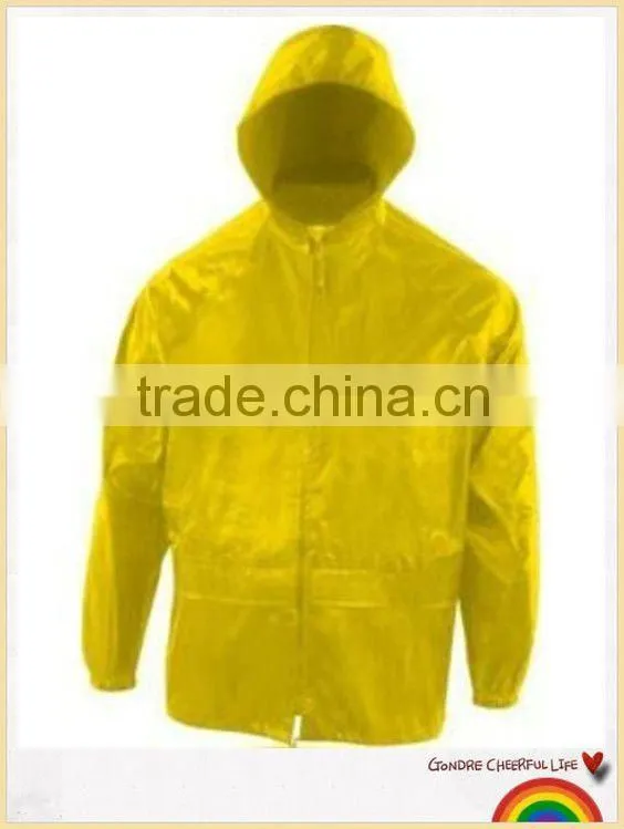 Europe the most popular polyester rainsuit