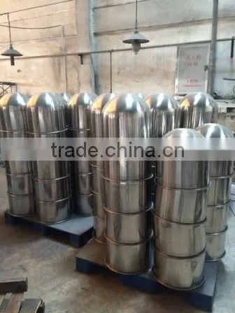 Commercial Kitchen use Stainless Steel Round Mixing Bowl with handle for food machine, knead dough and egg stirring