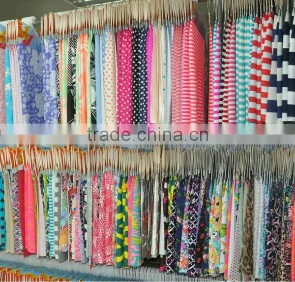 hot sale fashion printing silver sequin fabric
