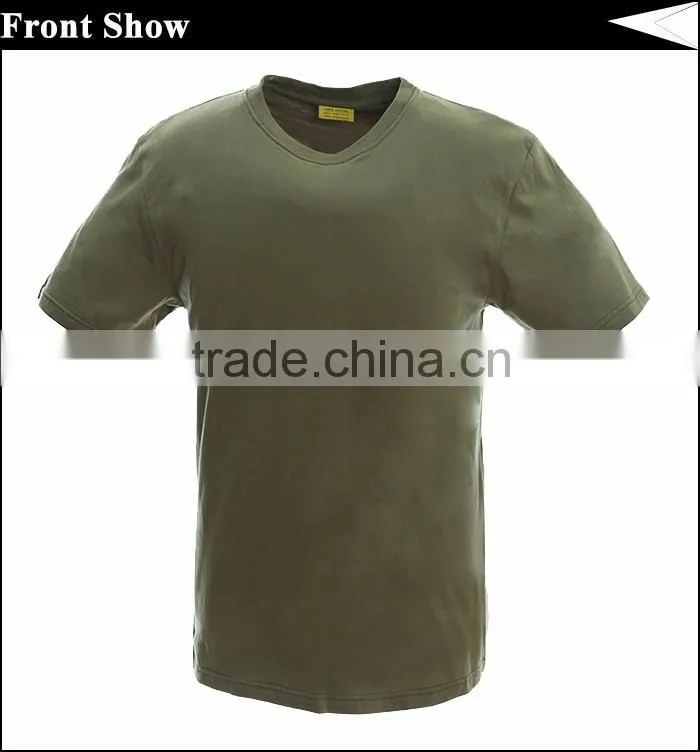 Cheap wholesale olive green cotton t shirts