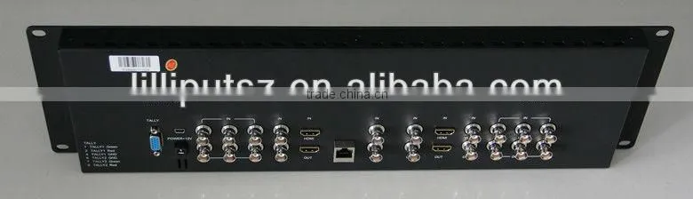 Lilliput Dual 7" IPS Rack Mount Broadcast Monitor