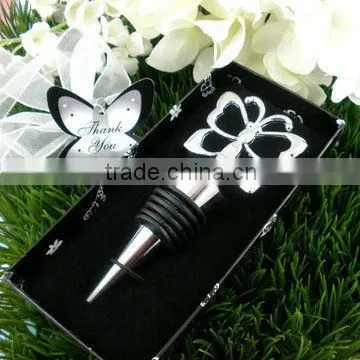 Cute Wine Stopper for Wedding Favor Gifts