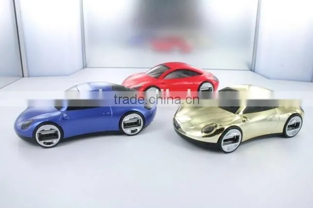 Car Shaped Design 4 Port USB 2.0 HUB