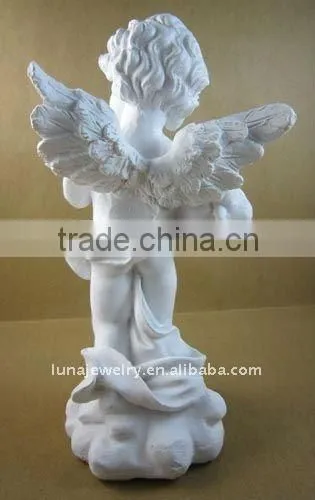 resin baby angel for home decoration