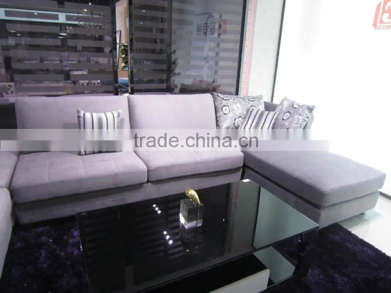 2015 purple upsale divan modular sofa fabric