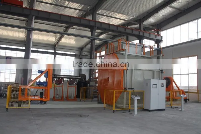2 arm shuttle rotomolding machinery by CE and ISO9001 certificate