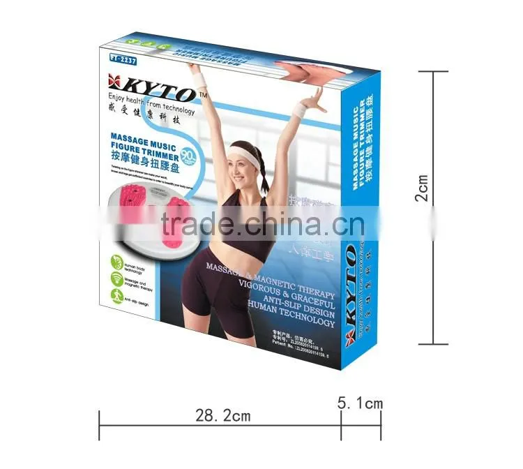 KYTO factory outlet exercise disc figure trimmer for waist trainer