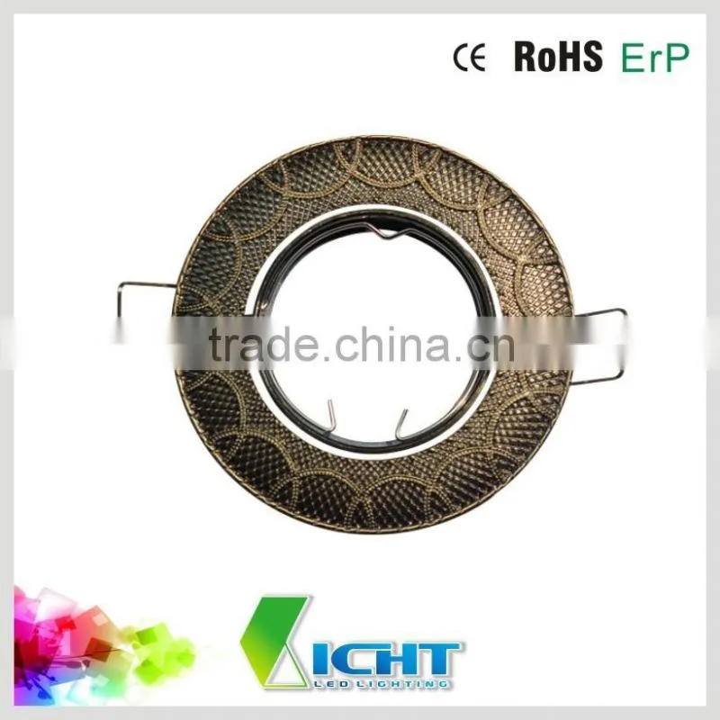 Zinc Alloy led downlight housing ring ceiling lamp accessory