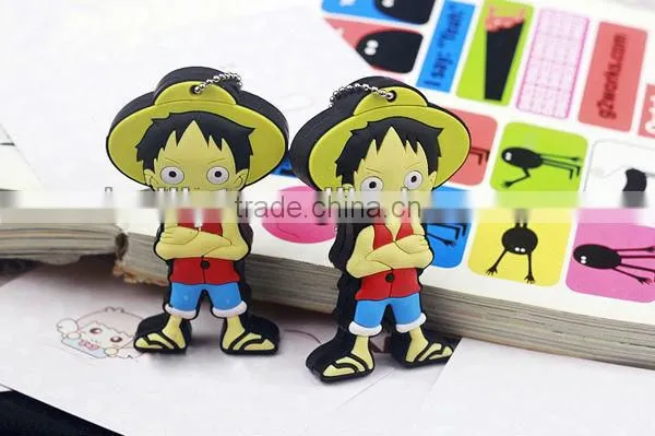 Silicone USB Protevtive Cover with One Piece Luffy Design