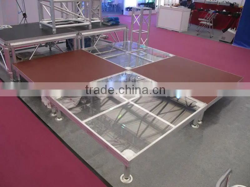 Hot Sale Aluminum Frame Stage With Plywood Platform
