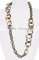 Eco-friendly nice water buffalo horn necklace jewelry made in vietnam