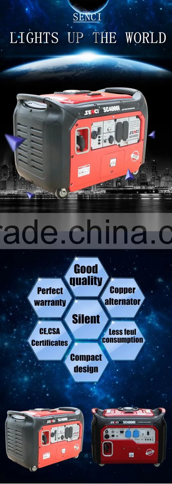 3.5KW 220V inverter generator