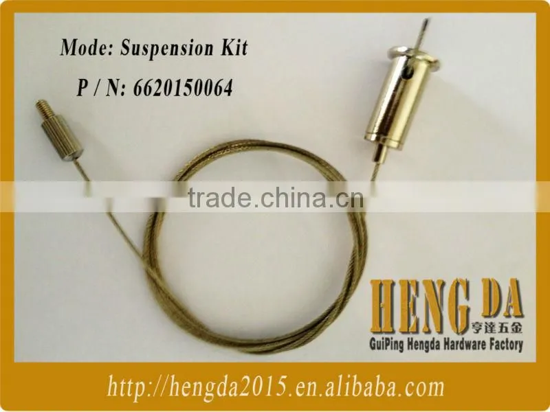 LED light hanging kits wire rope /ceiling system