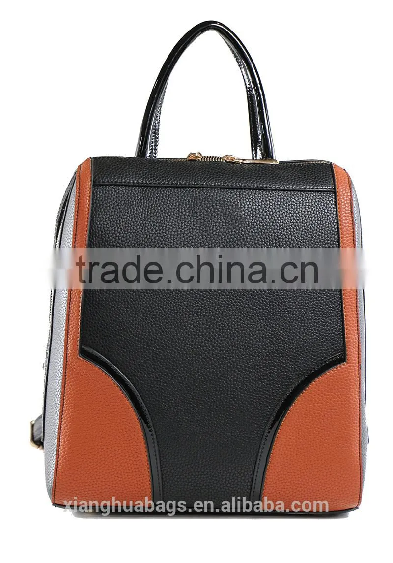 Women leather backpack