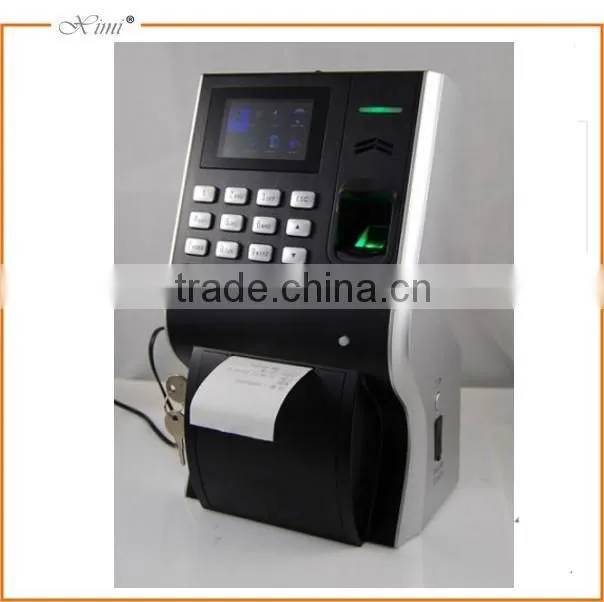 RS232/485 Latest fingerprint time attendance device Color TFT screen SDK software LP400 office device