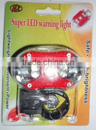 9 LED Bicycle Rear Tail Red Bike warning lamp safety Light