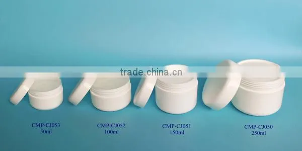Plastic PE PET cosmetic jars