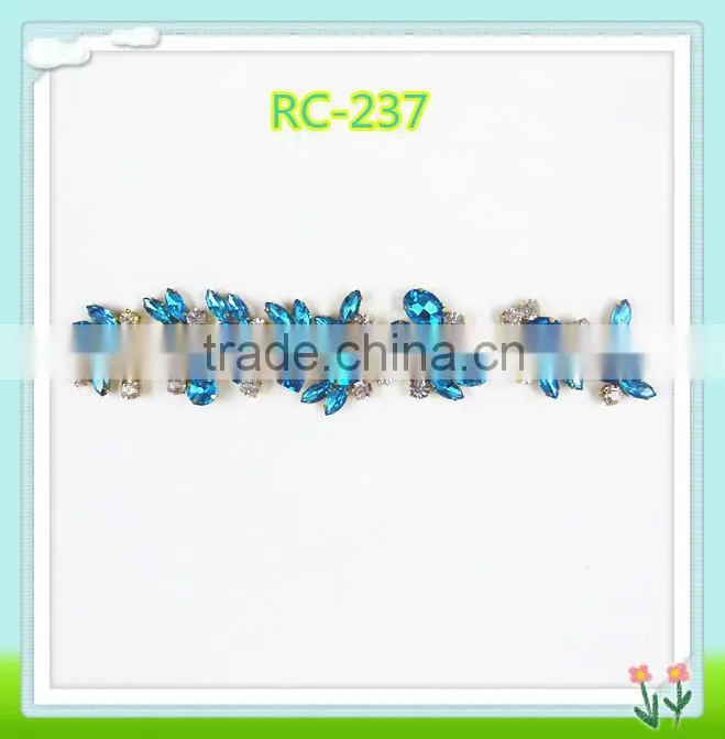 2015 Fashion new crystal chain for dress