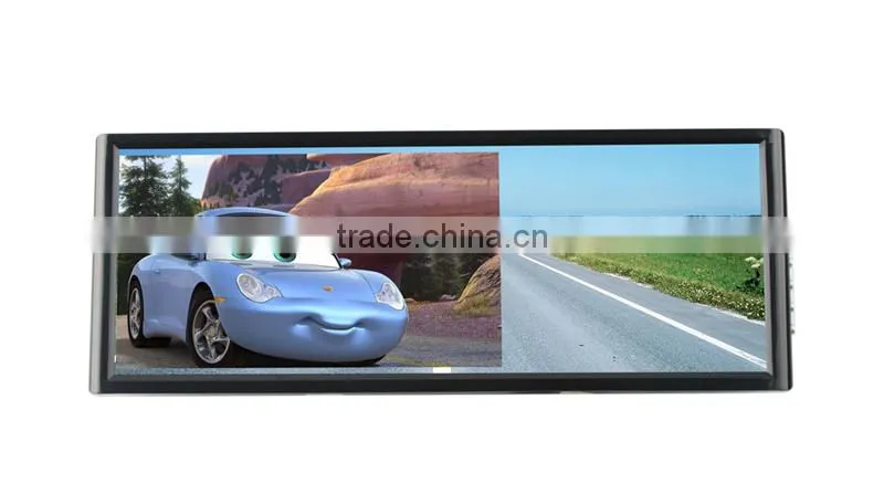 Car Digital TFT Monitor 7 inch car rearview mirror, 7"TFT LED Rearview mirror monitor with AV function