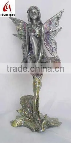2012 metal lovely fairy sculpture 0145