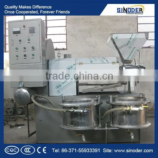 Good quality oil press machine /oil expeller/olive oil press machine to make edible oil