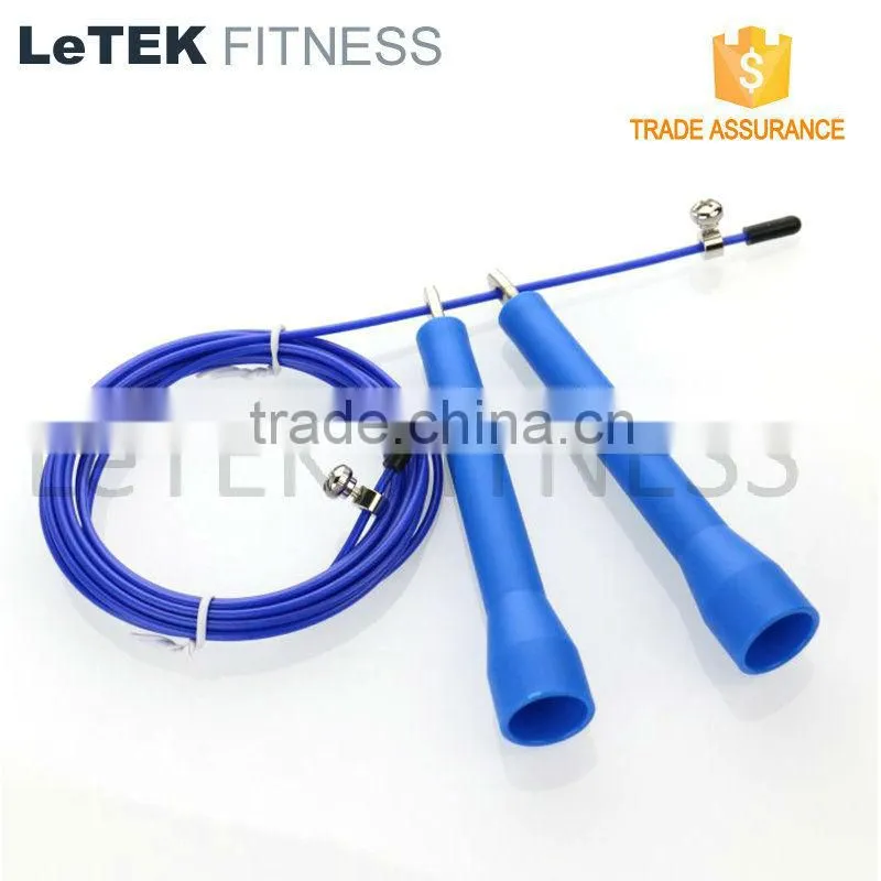2015 High Quality Bearing Jump Rope Steel Wire Skipping Rope