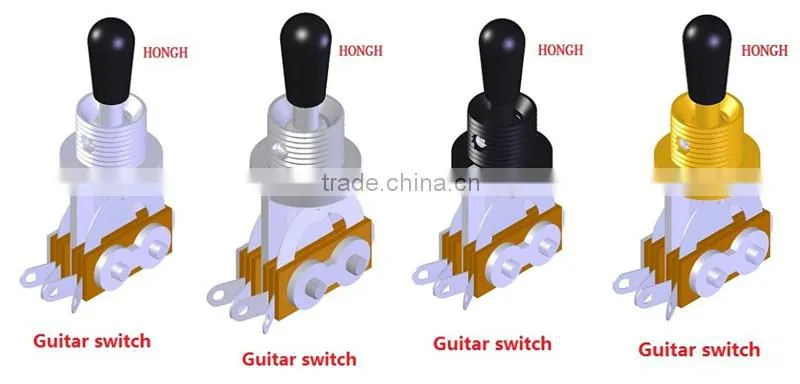 guitar switch copper bushing guitar switch