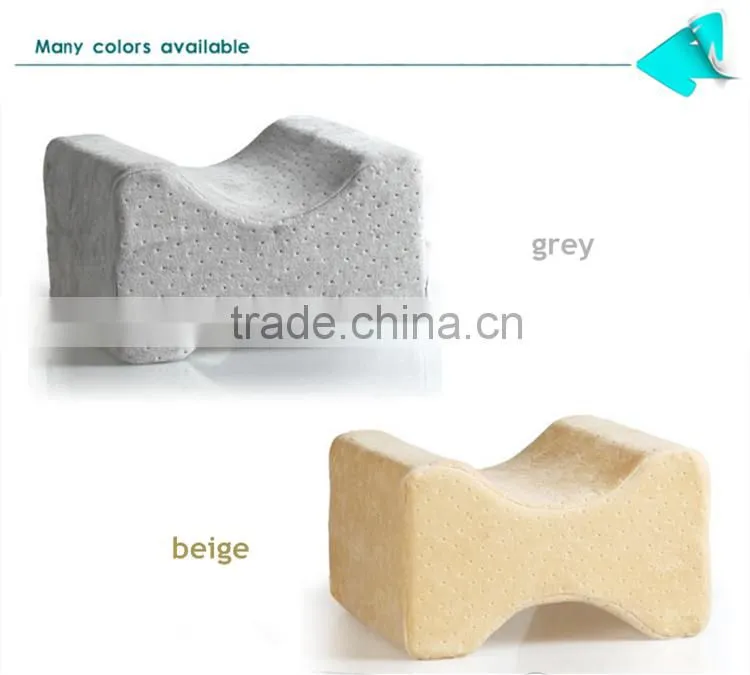 China Memory Foam Inflatable Leg Rest Travel Pillow Elevate Legs