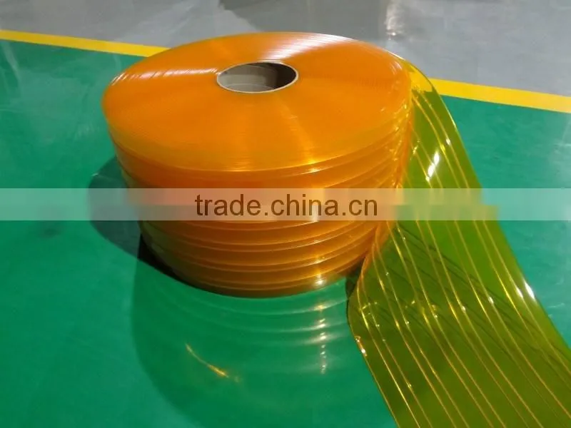 Orange Soft Transparent Anti-insect PVC Strip Manufacturer
