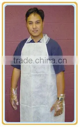 cleanroom PP nonwoven disposable apron