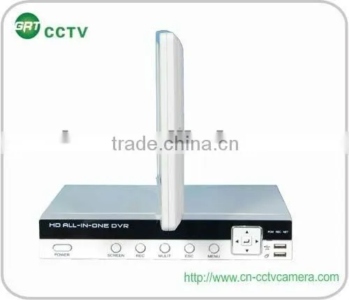 4CH HD all in one DVR with 10.5" LCD (GRT-D6004MH)