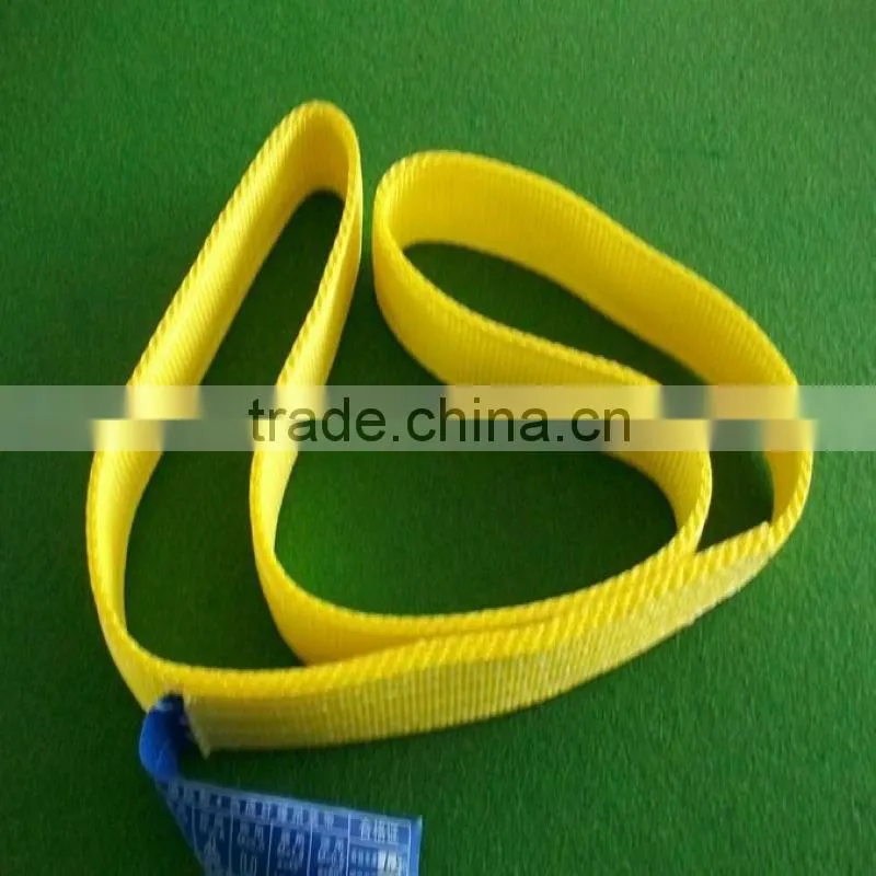 Double ployester eye and eye webbing sling class 7