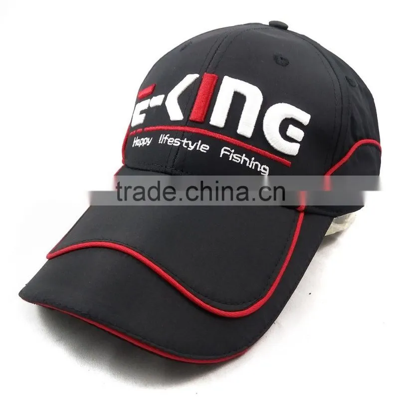 Wholesale 3D Embrossed sports cap Stitching serging caslon baseball cap