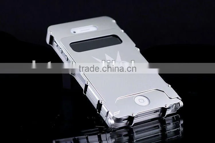 high quality novelty Durable Aluminium Metal Bumper Cover Case for iphone 4 4S