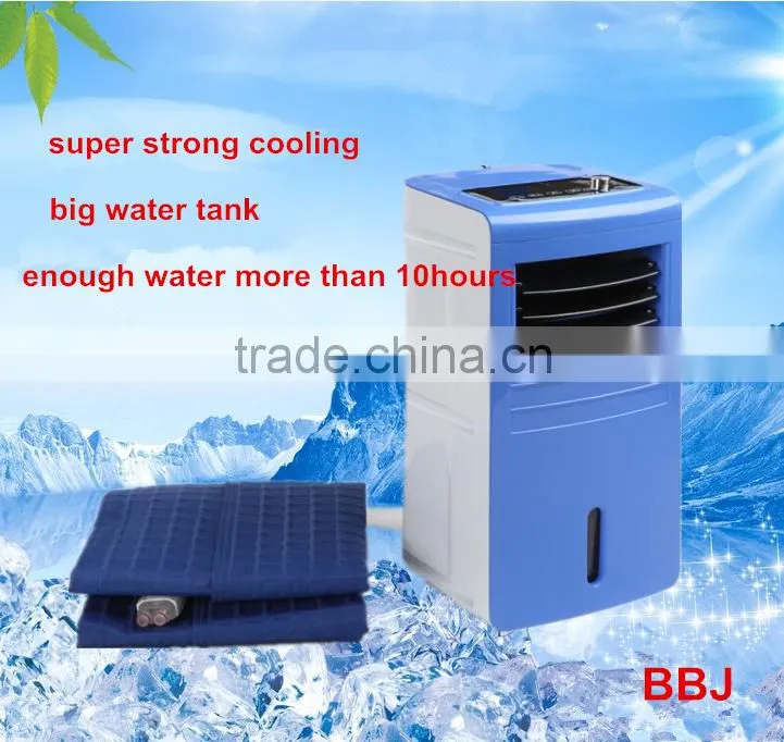 summer cooling air conditioner fan water cooled mattress pad