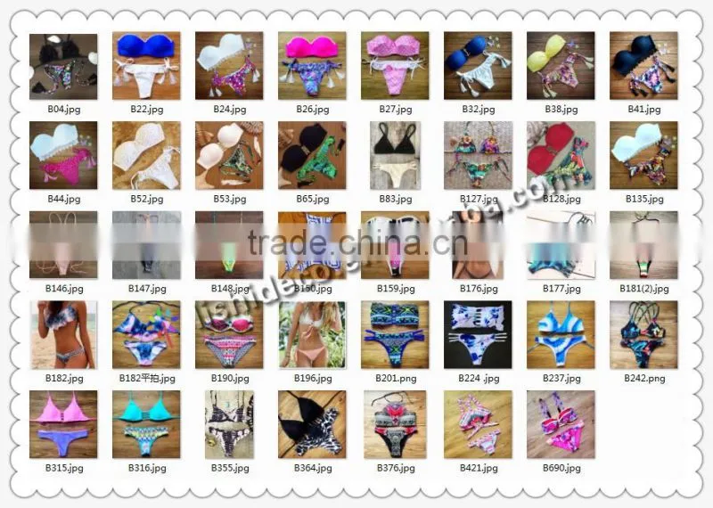Padded Holiday bikini swimwear 2016