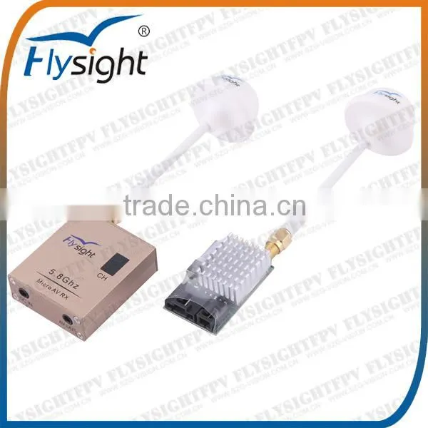 C013 5.8GHz 2.5dBi FPV Omnidirectional Cloverleaf Wireless Mushroom Antenna for Audio&Video Transmission
