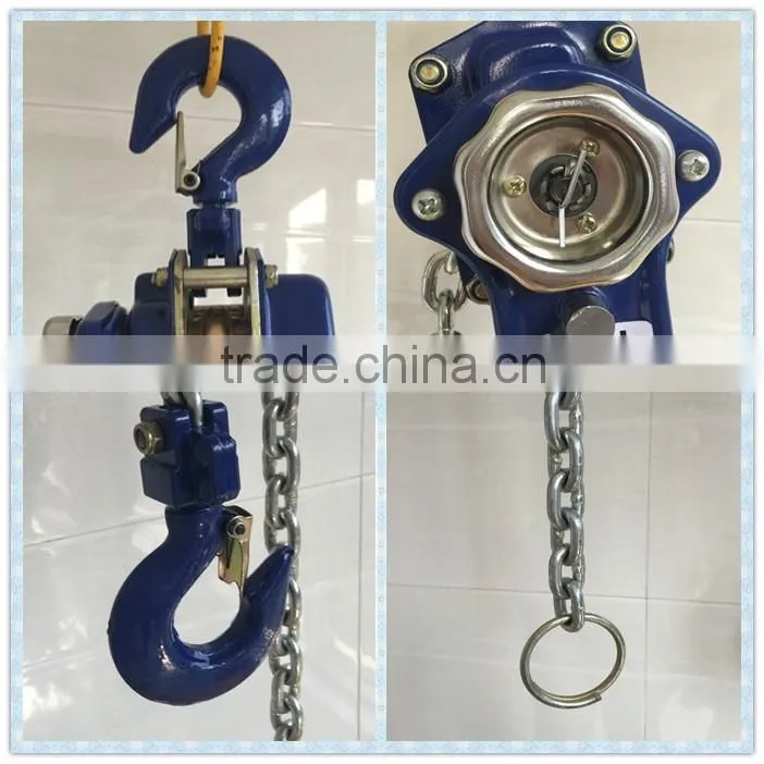 Light duty VA type chain lever hoist puller