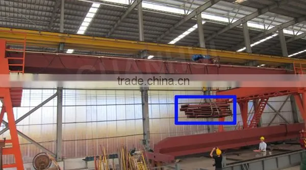 double girder china famous brand 1 ton-100 ton overhead crane